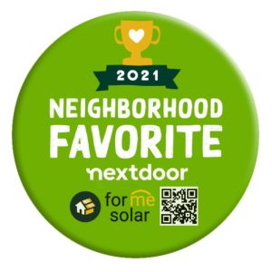 Read more about the article Forme Solar Wins Nextdoor 2021 Neighborhood Business Award