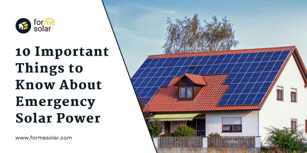 10 Important Things to Know About Emergency Solar Power 15 10 Important Things to Know About Emergency Solar Power