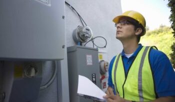 solar panel electrical panel inspection